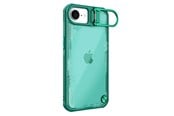 Mobil - Deksel og etui - Nillkin Iceblade Prop Case with Stand for iPhone 16e / 17e - Green - 6902048296350
