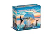 Puslespill - Clementoni Puzzle Peace Collection Colorful Wind 500 pieces Gulv - 35121