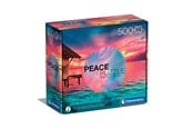 Puslespill - Clementoni Puzzle Peace Collection Living the Present 500 pieces Gulv - 35120