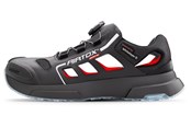 Sikkerhetsutstyr - AIRTOX FS22 vernesandal ATX, svart/rød - Str. 38 - FS22ATX_38