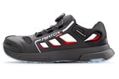 Sikkerhetsutstyr - AIRTOX FS22 vernesandal ATX, svart/rød - Str. 43 - FS22ATX_43