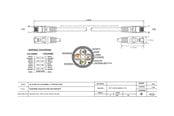 Nettverkskabel - Vision network cable - 5 m - white - Hvit - TC 5MCAT6A