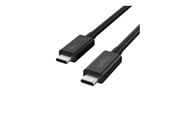 FireWire-/ThunderBolt-kabel - Belkin CONNECT - Thunderbolt cable - Thunderbolt 5 to Thunderbolt 5 - 1 m - INZ005HQ1MBK