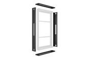 Veggmontering, AV-braketter & AV-møbler - Multibrackets M mounting kit - for digital signage display - frame 100% anti-corrosion anti-theft - black - Max 63 kg - recommended for 49" - 7340234812936