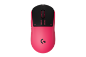 Mus - Logitech G PRO X3 SUPERSTRIKE (Eclipse Pink) - Gaming mus - Optisk - 5 knapper - Rosa - 910-007870