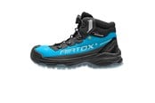 Sikkerhetsutstyr - AIRTOX TX66 sikkerhetsstøvel,TransAm, Whitelayer spikertrampvern, PRO smart snøring, TPU såle, Svart/blå - Str. 42 - TX66_42