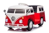 Kjøretøy - VW T1 12V Ride-On Vehicle with Leather Seat - 6951474