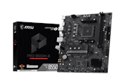 Hovedkort - MSI B550M-B Hovedkort - AMD B550 - AMD AM4 - DDR4 RAM - Micro-ATX - PRO B550M-B