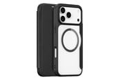 Mobil - Deksel og etui - Dux Ducis Skin X Pro Case for iPhone 17 Pro Max with Wallet MagSafe Compatible - Black - 6971824153750