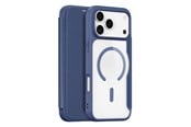 Mobil - Deksel og etui - Dux Ducis Skin X Pro iPhone 17 Pro Case with Wallet MagSafe Compatible - Blue - 6971824153736