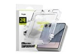Mobil - Beskyttelsesglass - Ringke Cover Display Easy Slide 2-pack Tempered Glass for Samsung Galaxy Z Flip 7 - Clear - 8800293855903