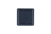 Smarthus - Shelly BLU Wall Switch 4 ZB DK Grey - Flat, batteridrevet veggbryter for utenpåliggende montering - Shelly_B_WS_4_ZB_DK_g