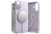 Mobil - Deksel og etui - Ringke Silicone Magnetic MagSafe Case for iPhone 17 - Purple - 8800328811850