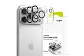 Mobil - Beskyttelsesglass - Ringke Camera Full Cover 2-pack Camera Cover for iPhone 17 Pro - Black - 8800328812352