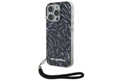 Mobil - Deksel og etui - Karl Lagerfeld Zebra With Cord iPhone 16 Pro Case - Purple - 3666339320348