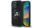 Mobil - Deksel og etui - Karl Lagerfeld KLHMP16XSKCHTCK iPhone 16 Pro Max 6.9" black/black hardcase Silicone Karl&Choupette Heads MagSafe - 3666339343408