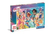 Puslespill - Clementoni Puzzle Super Winx 300 pieces Gulv - 21750
