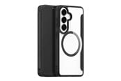 Mobil - Deksel og etui - Dux Ducis Skin X Pro Wallet Case Compatible with MagSafe for Samsung Galaxy S26+ - Black - 6978943385314