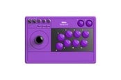 Spill - Tilbehør - 8BitDo Arcade Stick - Purple - Wireless Arcade stick - Nintendo Switch - 6922621509028