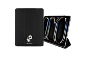 Nettbrett - Deksler og etui - Karl Lagerfeld Saffiano Magnetic Karl & Choupette iPad Pro 13" 2024 Book Cover Case - Black - 3666339388034