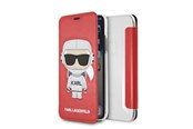 Mobil - Deksel og etui - Karl Lagerfeld Karl Space Cosmonaut iPhone X/XS Case - Red - 3700740440230