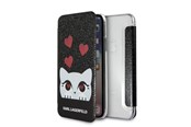 Mobil - Deksel og etui - Karl Lagerfeld Valentine iPhone X/Xs Case - Black - 3700740413647