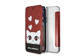 Mobil - Deksel og etui - Karl Lagerfeld Valentine iPhone X/XS Case - Red - 3700740413654