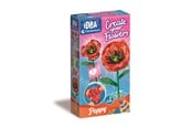 Kreative leker - Clementoni Create Your Flowers Poppy - 18345