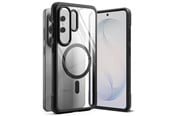 Mobil - Deksel og etui - Ringke Fusion Bold Magnetic MagSafe Case for Samsung Galaxy S26 Ultra - Clear Black - 8800328814578