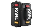 Mobil - Deksel og etui - Karl Lagerfeld Strap Case for iPhone 11 Pro 5.8" - Black - 3700740467442