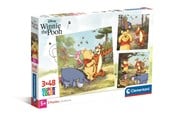 Puslespill - Clementoni Puzzle Square - Disney Winnie the Pooh 3x48 pieces Gulv - 25063