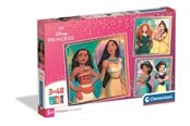Puslespill - Clementoni Puzzle Square - Disney Princess 3x48 pieces Gulv - 25064