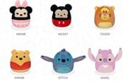 Figurer - Squishmallows Micromallows 6 cm Disney Blind Plush Asst CDU - 2620356
