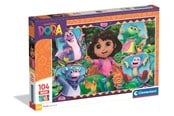 Puslespill - Clementoni Puslespil Maxi Dora The Explorer -2- 2025 104 brikker Gulv - 25077
