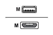 USB - Zebra - USB cable - USB to Micro-USB Type B - 1.8 m - P1063406-045