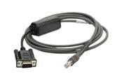 Parallell/seriell kabel - Zebra - serial cable - DB-9 - 2.13 m - CBA-R10-S07ZBR