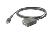 Parallell/seriell kabel - Zebra - serial cable - DB-9 - 2.13 m - CBA-R01-S07PBR