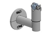 Veggmontering, AV-braketter & AV-møbler - Ergonomic Solutions SpacePole Wall Mount with DuraTilt - Max - recommended for - SPV3501-02