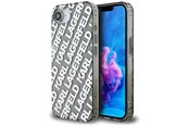 Mobil - Deksel og etui - Karl Lagerfeld IML Repeat Logo case for iPhone 16e - silver - 3666339454289