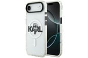Mobil - Deksel og etui - Karl Lagerfeld IML Karl Sketch Logo MagSafe Case for iPhone 17 Air - Transparent - 3666339504564