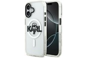 Mobil - Deksel og etui - Karl Lagerfeld IML Karl Sketch Logo MagSafe Case for iPhone 17 - Transparent - 3666339504557