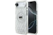 Mobil - Deksel og etui - Karl Lagerfeld IML Karl Head Logo MagSafe iPhone Air Case - Gray - 3666339499860