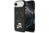 Mobil - Deksel og etui - Karl Lagerfeld Karl & Choupette Pins MagSafe Case for iPhone Air - Black - 3666339494988