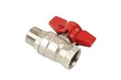 Beslag - Cimberio RED6 kuleventil muffe/nippel, 3/4" - RED6/1MF3/4