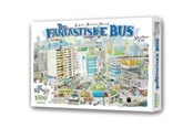 Puslespill - Gyldendal Den fantastiske bus - Ahnstarr City - puslespil 1000 brikker - 9788702434637
