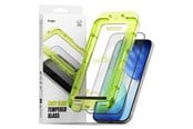 Mobil - Beskyttelsesglass - Ringke Easy Slide 2-pack Tempered Glass for iPhone 17 - Black - 8800328811874