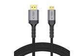 Skjermkabel - Tech-Protect UltraBoost Mini HDMI to HDMI 2.1 8K 60HZ 200cm Cable - Black - 5906302323708