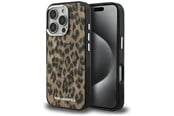 Mobil - Deksel og etui - Karl Lagerfeld IML Leopard Pattern MagSafe Case for iPhone 16 Pro Max - Brown - 3666339465674