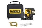 Måleutstyr - Dewalt USB-C Krydslinjelaser + 5-punkt grøn - DCLE14251GB-XJ