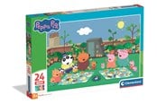 Puslespill - Clementoni Puzzle Maxi Peppa Pig 2026 24 pieces Gulv - 24834